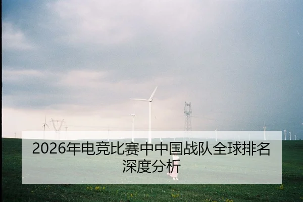 2026年电竞比赛中中国战队全球排名深度分析